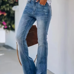 High Stretch Wash Bootcut Jeans